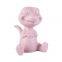 Creative New Design Cute Lovely Pink Cartoon Animal Ceramic Ornaments Vase Plant Pot