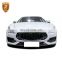 Reasonable Price GTS Style Fiberglass Mix Carbon Fiber Car Front Bumper For Maserati Quattroporte