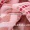 Pure cotton yarn dyed cute flower jacquard towel
