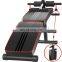 Adjustable Sit Up Bench Multifunctional Muscle Exercise Machine Folding Abdominal Muscle Pad Equipment Sit Up Bar Assistant