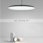 Modern LED Round Shape Metal Pendant Light Minimalist Style Hanging Light Chandeliers For Room