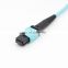8/12-fiber MTP MPO-LC Om3 Om4 Multi-Mode breakout fiber patch cord