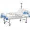 cheap carbon steel folding single crank hospital bed