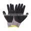 HYSAFETY High Dexterity Cut Level 5 Sandy Nitrile Gloves