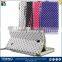china supplier zipper flip leather case cover for samsung tab 4