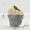 modern stone texture unique shape gradient color ceramic vase