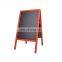 New design simple useful outdoor A wooden blackboard with stand