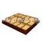 Household use 18 lattice watch wooden tray spray wood display storage plate jewelry storage
