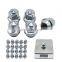 AOSU 32mm Chrome Steel Strengthen Integrated Solid Wheel Lug Nuts Universal Fit For Ford