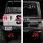 Запорная пластина задней двери с светодиодной подсветкой для автомобиля Jeep Wrangler, автомобильные аксессуары JL1226