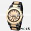 2015 New Stainless steel Black Metal/Black Sandalwood Bewell Wooden Watch                        
                                                Quality Choice