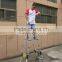 Aluminum Double Sides Telescopic Ladder ,extension ladder(3.2m+3.2m)