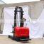 Stand electric dc motor forklift pallet stacker 3 ton