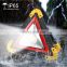 Car Emergency Rechargeable Multifunction Portable Triangle Signal Warning Light Triangle Light Security Light