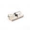 Euro Computer Key Door Cylinder Lock Magnetic double-Pin Lock Cylinder OEM/ODM Upper And Lower -Line Pin Rim Cylinder With Lock