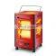 2kw Multi-function air heater home use heater & barbecue dual-use Five-sided speed hot Electric warmer Third gear adjustable