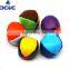Novelty Low MOQ Customized Eco PVC Leather Logo Printed Hacky Sacks