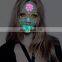 New Products Luminous Halloween Tattoo Face Skeleton For Halloween Decorations Party Carnival Party