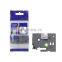 Tzy-251 Black on White printing ribbon/label tape 24mm Compatible for Brother printer