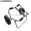 UICE Multifunction Foldable Kayak Cart Adjustable Kayak Cart Portable Aluminum  Canoe Cart Fishing Kayak Trolley