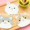 Cat Shaped Cup Coaster Silicone Cup Pad Slip Insulation Pad Cup Mat Hot Drink Holder Mug Stand Home Kitchen Accessories