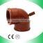 pp raw material 1/2"-2" pp fittings female elbow pipe fittings with cheap price to peru