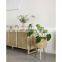 Hot Selling Removeable Leg Water Hyacinth Planter with Stand wicker plant stand basket planter pot wholesale