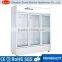 158L supermarket upright display fridge showcase with lock