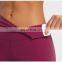 Wholesale Soft Nude Ribbed High Waist Gym Yoga Shorts Outdoor Training Running Sports Slim Biker Short Pants Clothes For Women