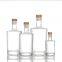 SinoBottles Packaging 500 мл 750 мл индивидуально на заказ круглой формы сверхясный стеклянный бутылка для джина