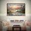 fashion home decoration modern hand painted canvas seascape oil painting