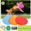 Food grade silicone flying disk,Silicone Pet Frisbee ,dog frisbee