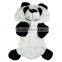 3D Dog Panda Clothes with Shorn Velvet Material and Rhombic Cotton-padded Lining fit for Autumn and Winter