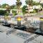 Folding Parking Bollards Wooden Pole Bollard stainless removable bollards