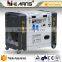 6.5KW top open silent canopy 12 volt dc generator