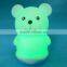 EN71 Touch on/off Baby night light with 7 colors