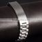 Mens 316L Stainless Steel Belt Chain Trendy Wide Wrist Link Bracelet