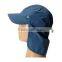 Unisex headwear outdoor flap back neck cover blank legionnaire hat