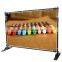 Recyclable aluminum display stand for poster