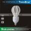 High power CFL 5u lotus shape energy saving lights