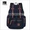 Best selling fashion retro canvas backpack/canvas drawstring backpack bag