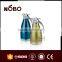 double wall stainless steel vacuum flask with spiral lid corlor surface