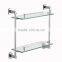 6mm tempered bathroom corner shelf glass/bathroom glass shelf