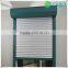 Aluminum rolling window with foam filled lath