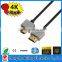 Ultra Slim M/M HDMI to HDMI cable 2.0 (HDTV 2160P 1.8M) with CE ROHS certificates for PS4 SET-UP BOX
