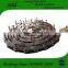 conveyor chain C2052 nickel plated, with speical extended pin every second pin, extention 15.7mm