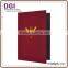 Menu Covers for restaurant , luxury hotel supplies made leather check holder