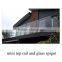 1/2" clear tempered glass panel for swimming pool fence and balcony,tailor-made