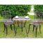 Cast Aluminum Table, Outdoor Dining Table Set, Garden Furniture