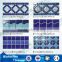 Tile for swimming pool blue decorative waterline border